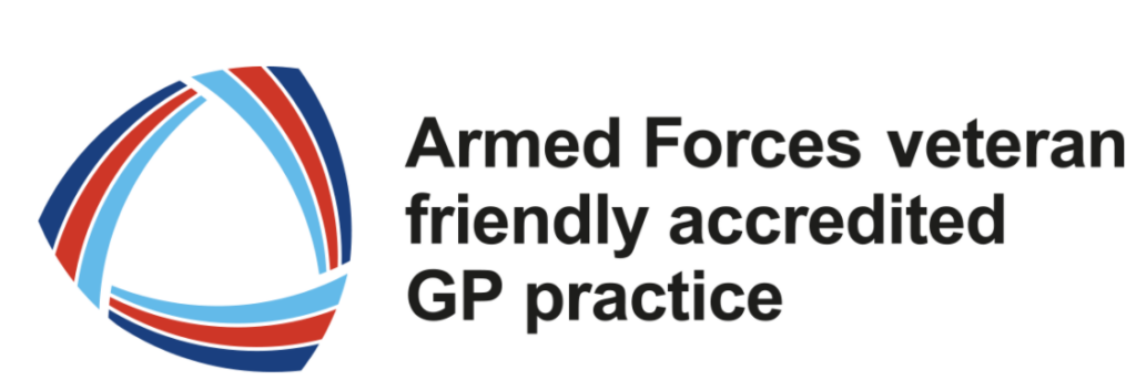 armed forces veteran friendly gp practice logo